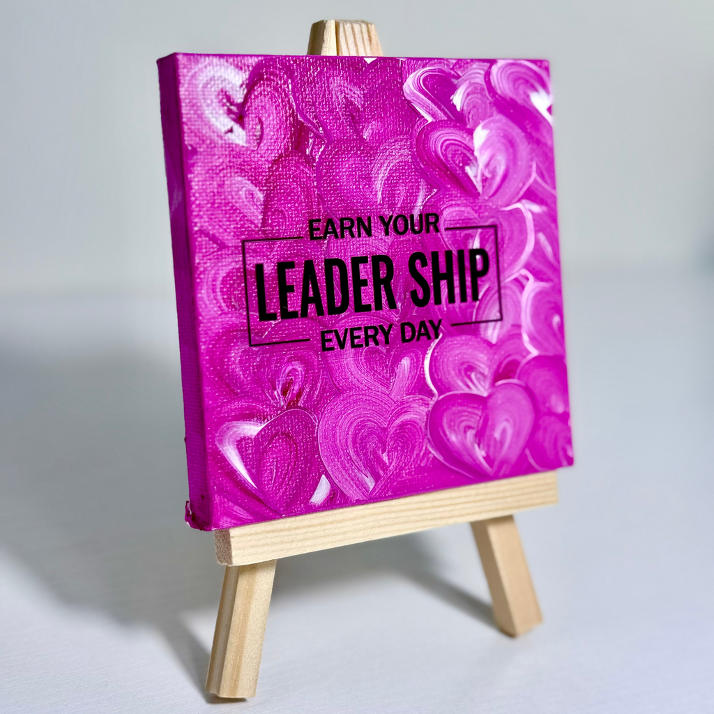 Mini Motivation Canvases Hand Painted