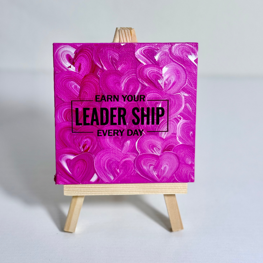Mini Motivation Canvases Hand Painted