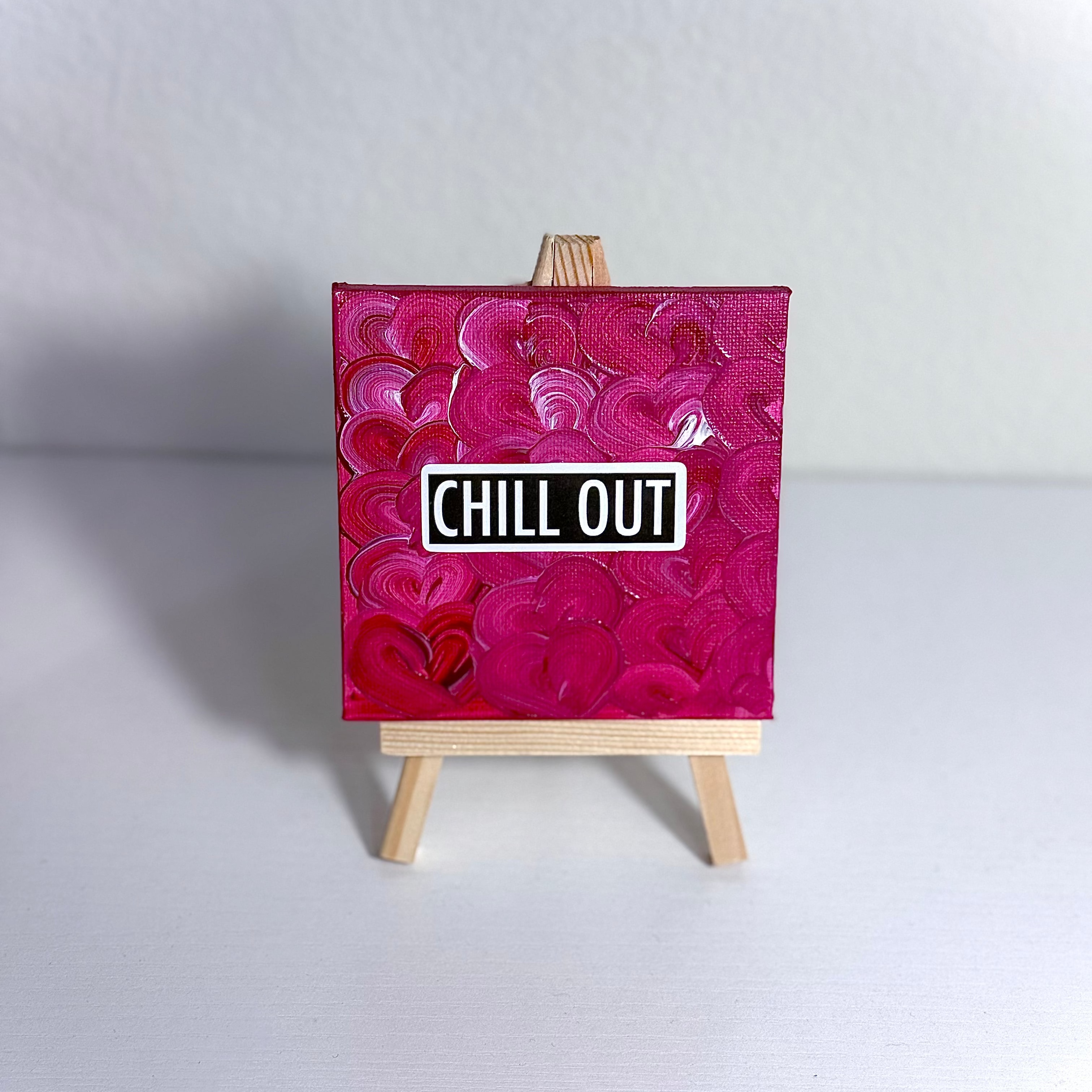 Mini Motivation Canvases Hand Painted