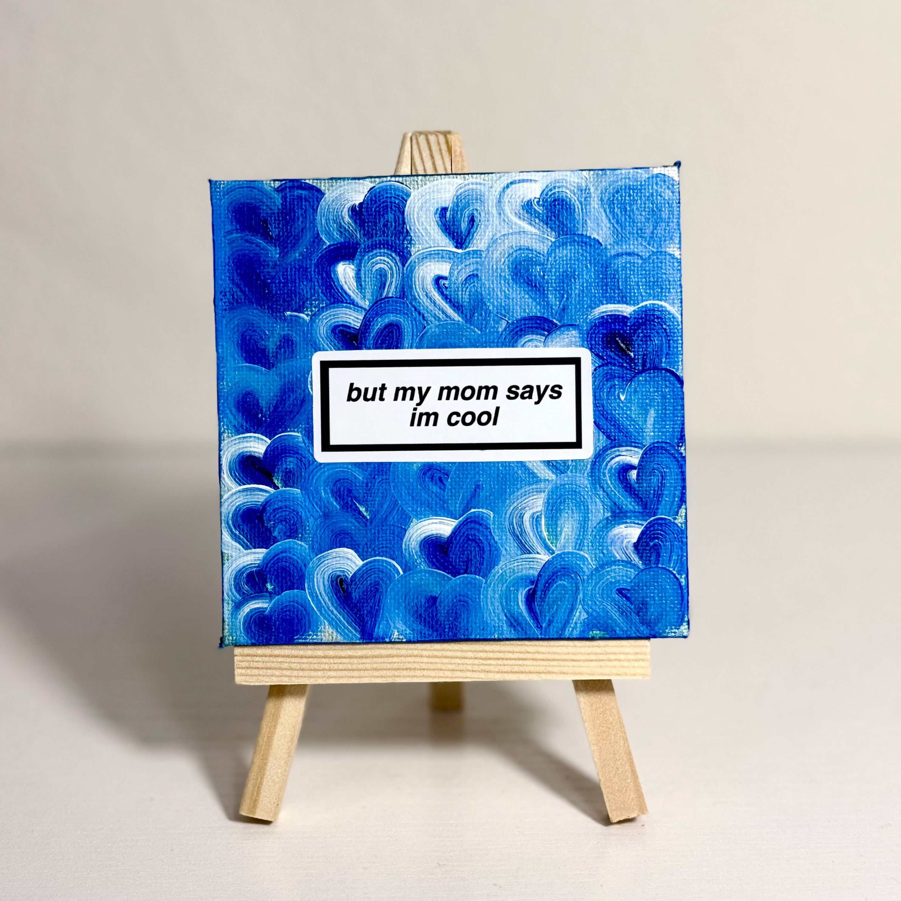 Mini Motivation Canvases Hand Painted