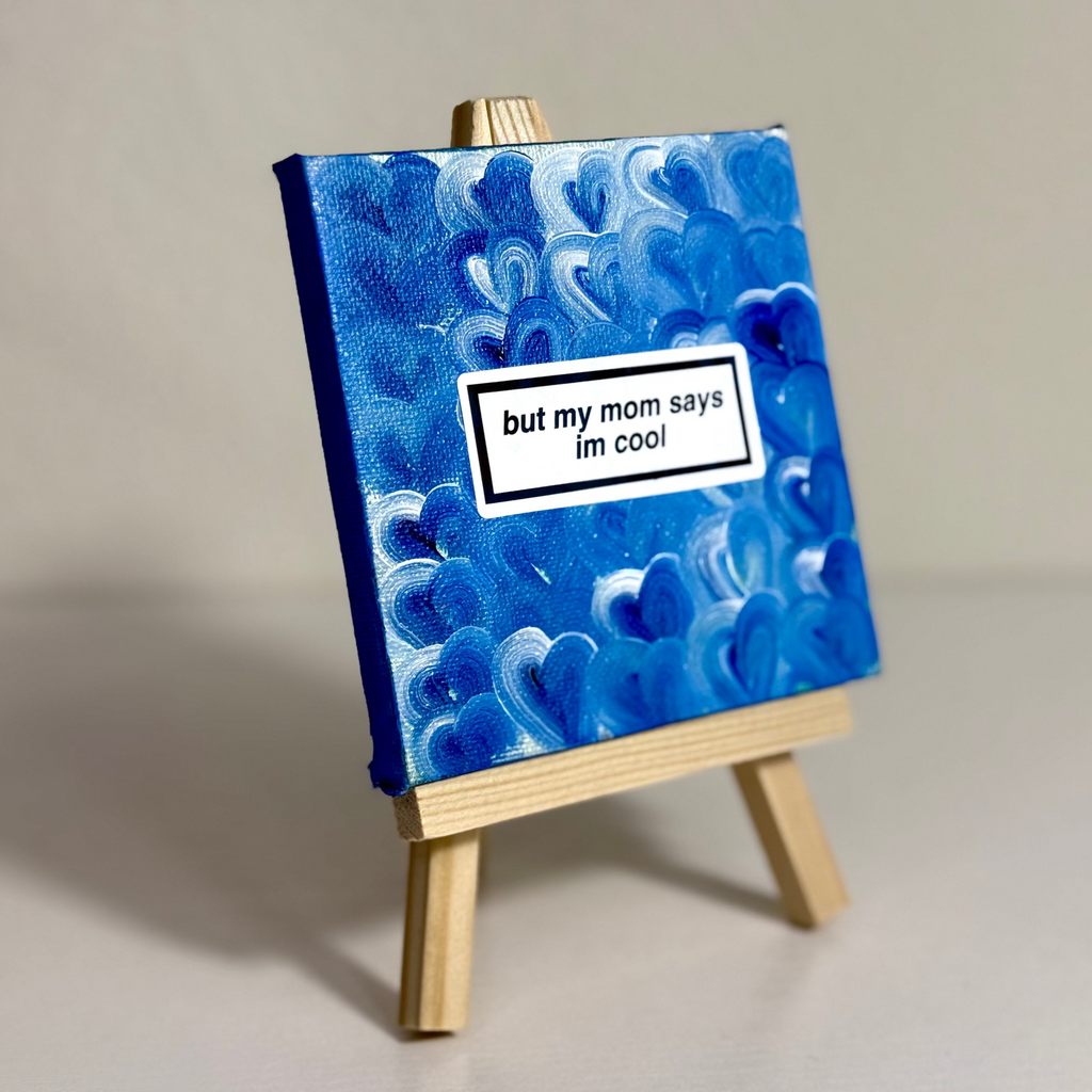 Mini Motivation Canvases Hand Painted