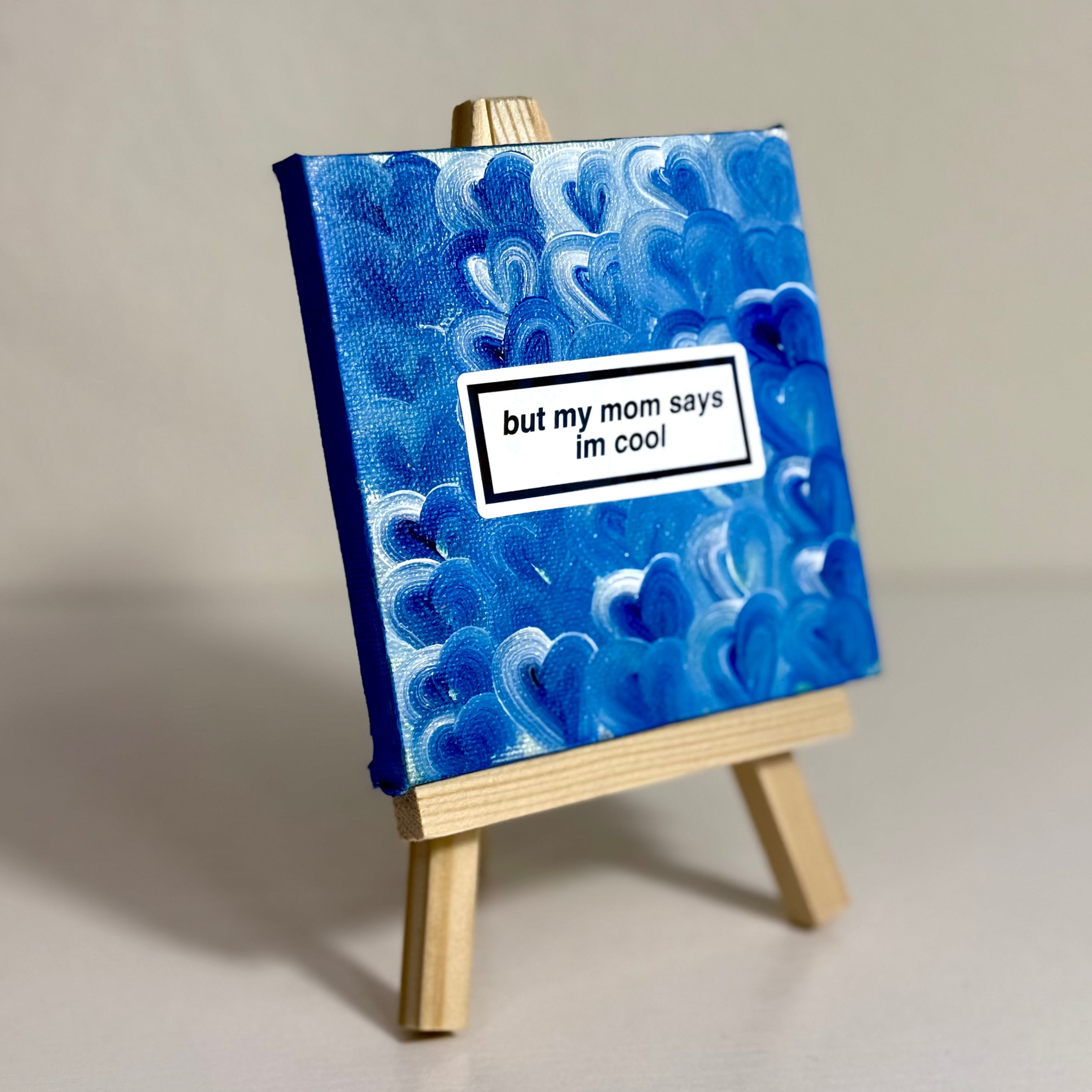 Mini Motivation Canvases Hand Painted