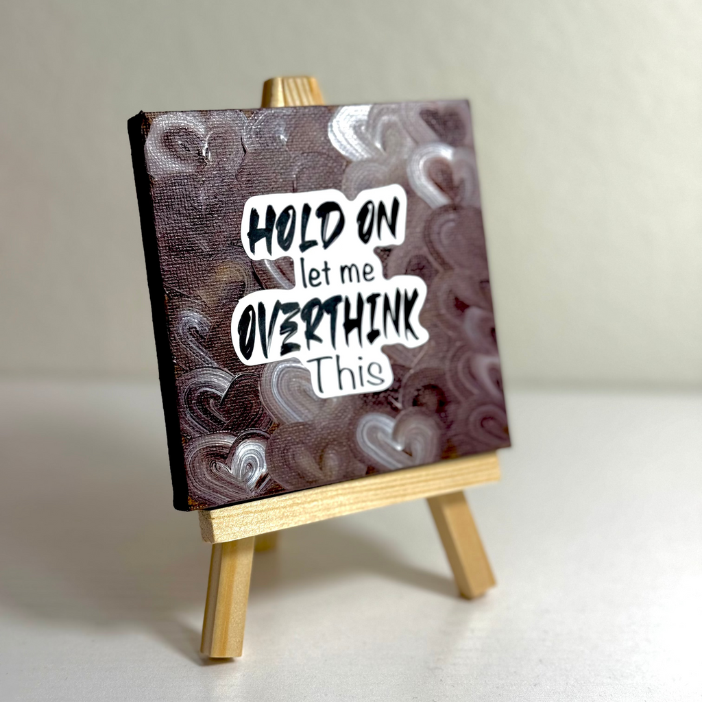 Mini Motivation Canvases Hand Painted